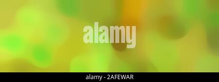 Fokussierte horizontale Hintergrund mit Gelb Grün, Grün, Gelb und moderaten grünen Farben und Raum für Text oder Bild. Stockfoto