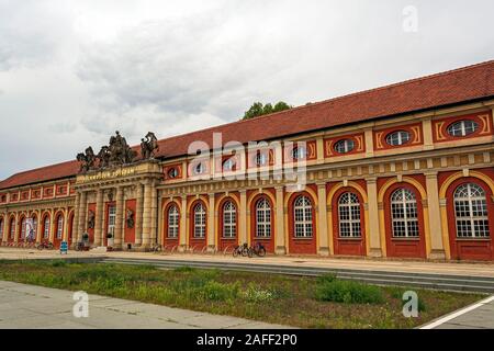 Berlin, Deutschland - 17. August 2019 - das Filmmuseum in Potsdam. Stockfoto