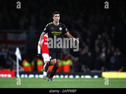 London, Großbritannien. 15 Dez, 2019. Rodrigo (MC) im Arsenal v Manchester City Premier League Spiel im Emirates Stadium, UK am 15. Dezember 2019. ** Nur die redaktionelle Nutzung, eine Lizenz für die gewerbliche Nutzung erforderlich. Keine Verwendung in Wetten, Spiele oder einer einzelnen Verein/Liga/player Publikationen ** Quelle: Paul Marriott/Alamy leben Nachrichten Stockfoto