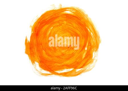 Abstrich, Linien, ein paar Anschläge durch eine Bürste. Stockfoto