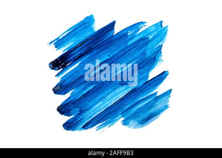 Abstrich, Linien, ein paar Anschläge durch eine Bürste. Stockfoto