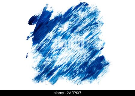 Abstrich, Linien, ein paar Anschläge durch eine Bürste. Stockfoto