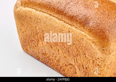 In der Nähe von Frisch knusprige Brot. Stockfoto