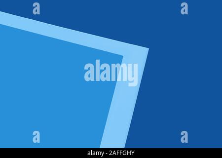 Classic Blau 2020 Inschrift. Farbverlauf Farben Palette. Trendy grün papier Hintergrund aus der Pappe in verschiedenen Farben. Kopieren Sie Platz. Stockfoto