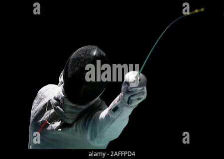Chiba, Japan. 15 Dez, 2019. Kyosuke Matsuyama (JPN) 2019 Fechten Wm Prinz Takamado's Trophy Männer Folie Team Wettbewerb auf der Makuhari Messe in Chiba, Japan. Quelle: LBA SPORT/Alamy leben Nachrichten Stockfoto