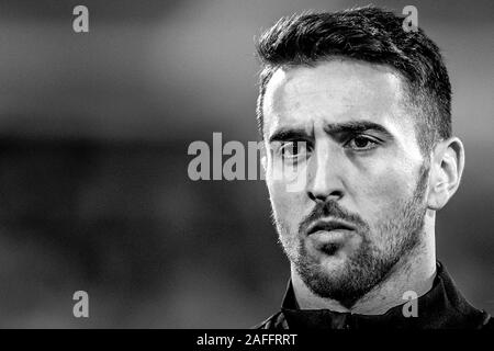 Matias Vecino Falero (Inter) während Erie der Italienischen eine "Übereinstimmung zwischen Fiorentina 1-1 Inter zu Artemio Franchi Stadion am 15 Dezember, 2019 in Florenz, Italien. Credit: Maurizio Borsari/LBA/Alamy leben Nachrichten Stockfoto