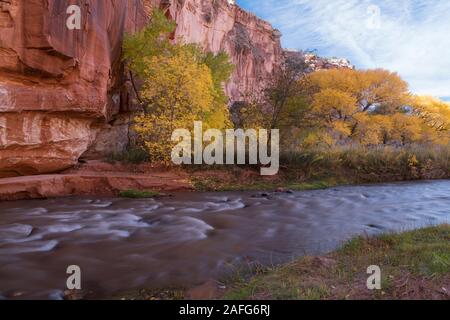 Herbst im Capitol Reef National Park in der Nähe von Torrey, Utah Stockfoto