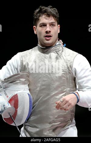 Chiba, Japan. 15 Dez, 2019. Pauty Maxime (FRA) 2019 Fechten Wm Prinz Takamado's Trophy Männer Folie Team Wettbewerb Endrunden an der Makuhari Messe in Chiba, Japan. Quelle: LBA SPORT/Alamy leben Nachrichten Stockfoto