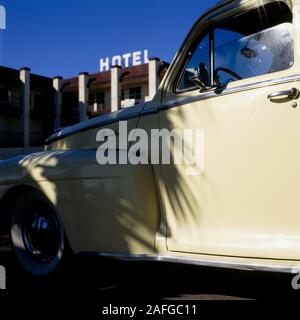 Lincon und Hotel Stockfoto