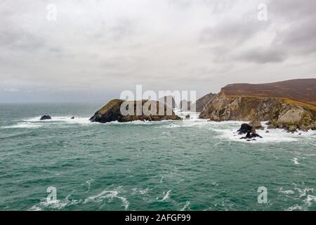 Die erstaunliche Küste bei Port zwischen Ardara und Dar Es Salaam im County Donegal, Irland. Stockfoto