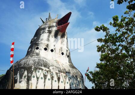 Huhn Kirche - Rhema Hill Borobudur, Central Java, Indonesien Stockfoto