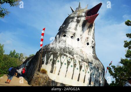 Huhn Kirche - Rhema Hill Borobudur, Central Java, Indonesien Stockfoto