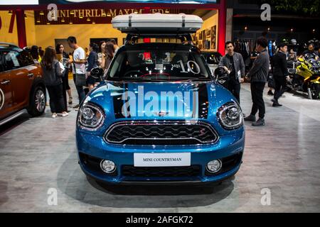 Nonthaburi, THAILAND, Dezember 2018: Mini Countryman in Bangkok International Motor Expo 2018 Impact Arena Ausstellung Muangthong Thani Stockfoto