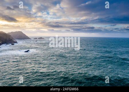 Die erstaunliche Küste bei Port zwischen Ardara und Dar Es Salaam im County Donegal, Irland. Stockfoto