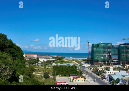 DA Nang, Vietnam - November 22, 2019: Blick von der Marmor Berge, Da Nang, Vietnam Stockfoto