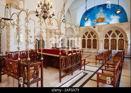 Jerusalem Israel. Die vier sephardischen Synagogen Stockfoto