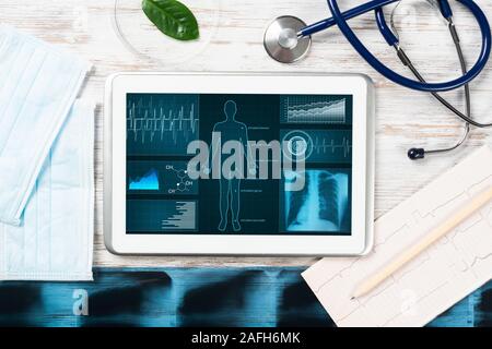 Medizinische Diagnostik in der modernen Krankenhaus. Stockfoto