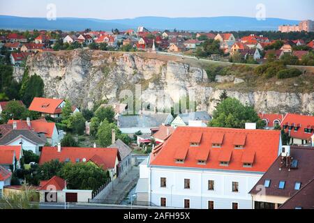 Veszprem, Ungarn. Stadt in Mitteltransdanubien Region. Stockfoto