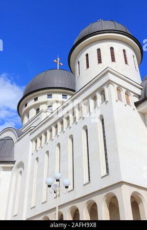 Arad, Rumänien. Orthodoxe Kathedrale der Heiligen Dreifaltigkeit. Stockfoto