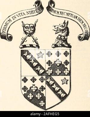 . Wappen Familien: ein Verzeichnis der Herren von Coat-Rüstung. 1857, Amelia Georgina, d. Der oberstleutnant MoUoy: - Archibald Edward Richardson-Bunbury, Gentleman, d. 1868; m. 1909, Vida Muriel, d. von Arthur Heppingstone; und hat Problem - Archibald Vernon Richardson-Bunbury, Gentleman, Fi. 1916; Caroline Mervyn; Dorothy Emily; Marjory Vida. J?es. - Marybrook, Busselton, W. Australien. Nachkomme (in der weiblichen Linie) von Bunbury ofKilfeacle, Lager (von R.L. 1873) Der Name der Tighe-Bunbury, und die Arme von Bunbury und Tighequarterly, aber mit dem Namen der Bunbury-Tighe: - Der späte Edward Kenrick Bunbu Stockfoto
