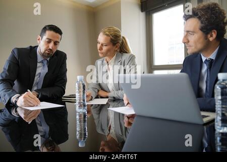 Business Leute, business meeting Stockfoto