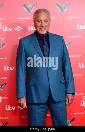 Tom Jones an der Sprachkonferenz UK Serie 9 Starten im Soho Hotel, London statt. Stockfoto