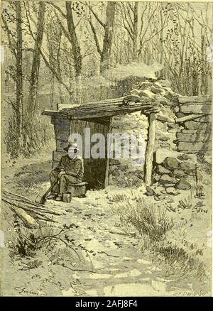 . Der junge Reisende in Australasien: Abenteuer von zwei Jugendlichen in eine Reise zu den Sandwich, Marquesas, Gesellschaft, Samoanisch und Feejee Inseln, und durch die Kolonien von Neuseeland, New South Wales, Queensland, Victoria, Tasmanien und Australien. Höre das Knacken seiner Peitsche. Fahren in campis Tailing genannt, oder Musterung, und wir waren auf einer Musterung Expe-dition gebunden in ein Lager fünf oder sechs Meilen entfernt. Das Objekt der Muster war MUSTERUNG VIEH AUF DEM LAGER. 373 einige Farren, der einen Entwurf für ein Vieh zu verkaufen - Händler, die an der Sta-tionen über die Zeit, die wir haben. Zwei der stockmeu hatte. Stockfoto