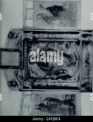 . Boletín de La Academia Nacional de la Historia. Monasterio fie San Francisco de Quito. Rktablo de Uno de Los Altares laterales del Claustro bajo Principal. Boletín de La Academia Nacional de Historia.-Volumen iii.&lt;! Fe O T-H K fe o P&lt; O 03 Uhr!) P&lt;P O P &Lt;p-i &Lt;¡m p&opfe - oí wos o o osQ-i3oo Sí *** &Lt;boletín de La Academia Nacional de Historia 229 Augusto Capdeville flotas aeerea de la Arqueología de Taltal ni CIVILIZACIÓN DE LAS GENTES DE LOS VASOS PINTADOS En el mes de Enero de 1918, practicando trabajos de algunos Exca - vación en el Cementerio de los Bajos, Linderos de las Stockfoto