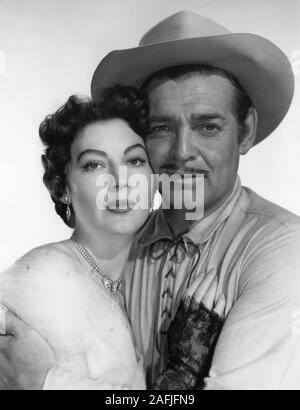 Lone Star Jahr: 1952 USA Regie: Vincent Sherman Ava Gardner, Clark Gable Stockfoto