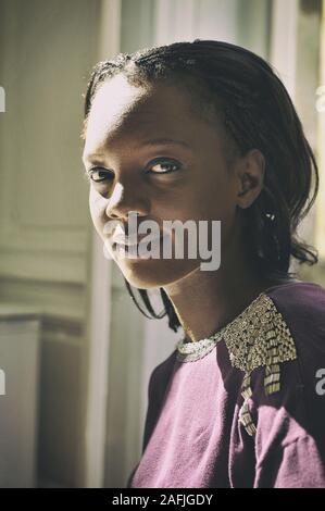 Rama Yade, französischer Politiker. Paris, im Oktober 2014. Stockfoto