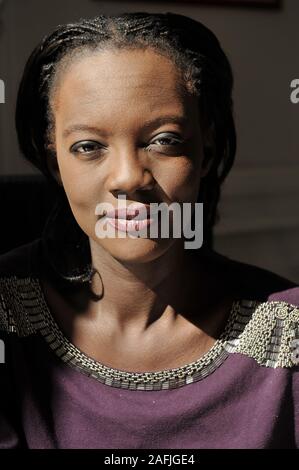 Rama Yade, französischer Politiker. Paris, im Oktober 2014. Stockfoto