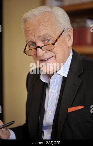 Philippe Labro, französischer Journalist und Autor. Paris, März 2016. Stockfoto