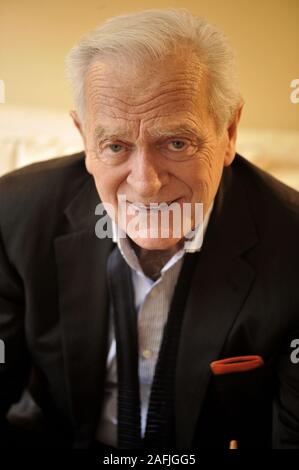 Philippe Labro, französischer Journalist und Autor. Paris, März 2016. Stockfoto