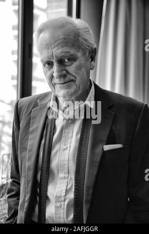 Philippe Labro, französischer Journalist und Autor. Paris, März 2016. Stockfoto