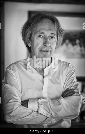 Pascal Bruckner, der französische Autor und Essayist. Paris, Juli 2016. Stockfoto