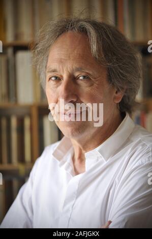 Pascal Bruckner, der französische Autor und Essayist. Paris, Juli 2016. Stockfoto