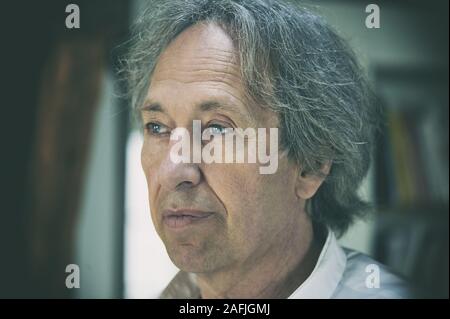 Pascal Bruckner, der französische Autor und Essayist. Paris, Juli 2016. Stockfoto