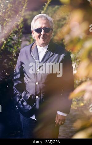 Gilbert Montagné, französischer Sänger. Paris, im Oktober 2017. Stockfoto