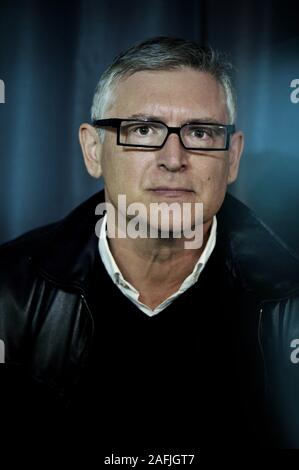 Michel Onfray, französischer Philosoph und Autor. Paris, im Oktober 2018. Stockfoto