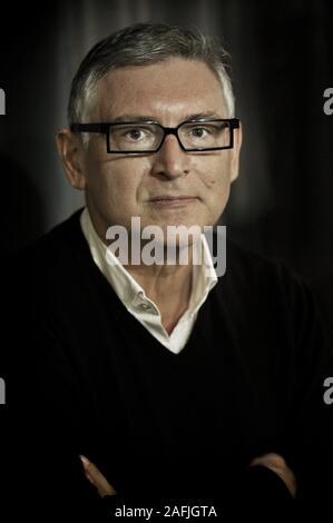 Michel Onfray, französischer Philosoph und Autor. Paris, im Oktober 2018. Stockfoto