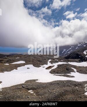 Vatnajokul Skalafellsjokull Gletscher, Nationalpark, UNESCO-Weltkulturerbe, Island Stockfoto