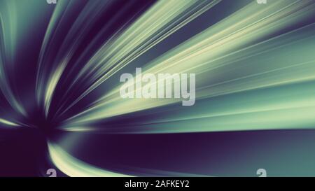 Glow blur Linien abstrakt Hintergrund. 3D-Rendering Stockfoto