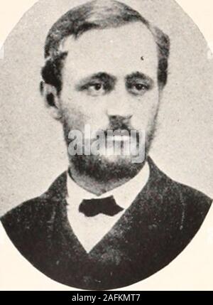 . Abbe-Abbey Genealogie, in Erinnerung an John Abbe und seine Nachkommen. Dr. Robert^ Abbe. Stockfoto