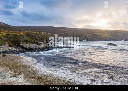 Die erstaunliche Küste bei Port zwischen Ardara und Dar Es Salaam im County Donegal, Irland. Stockfoto