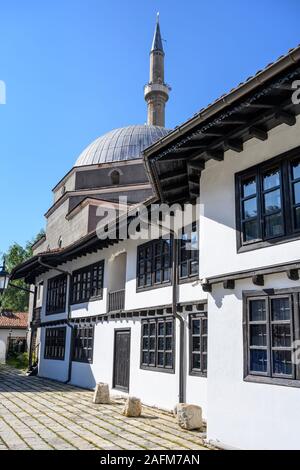 Das Zentrum für die albanischen Liga von Prizren im Jahre 1878 gegründet. Prizren, Kosovo, zentralen Balkan. Stockfoto