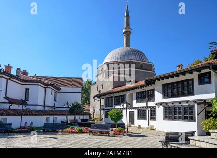 Das Zentrum für die albanischen Liga von Prizren im Jahre 1878 gegründet. Prizren, Kosovo, zentralen Balkan. Stockfoto