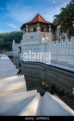 Der Tempel des Heiligen Zahnes Relikt in Kandy/Sri Lanka Stockfoto