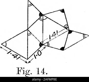 . Auf die Theorie der Konsistenz der Logischen Class-Frequencies, und seine geometrische Darstellung. Stockfoto