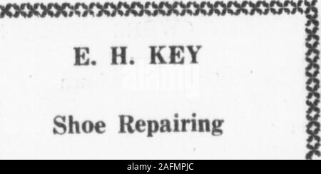 . Highland Echo 1915-1925. Schuh Reparatur 5 boCXXXXXXX 500 O "XXKX 5 OiX: "X5iXX Unsere kleine Geraldine wird uns soonleave. Wir hassen zu verlieren Sie auch Jerryand gegraben, aber wir wünschen uns youlife lange Glück und Freude. Wenn theres alles in nähren, Maria und Maria LiUie Hamiltonwill dünn werden, ehe ein Monat ist vorbei - ed. Xxxxxxxx 3 (XX STINNETT BRÜDER Sfransfer und Taxi Service% Service Tag und Nacht TPhones: Bell 247 und Völker 333 C 103 Washington Avenue. X X X X X X X&gt; XXXXXXXXXXXXXXXXXXXXXXSQCXXXXXXXXXXXXXXXXXXXXXXXXXX EUREKA/-Salon für Damen - Herren Keller erste Nationale {Bank X!: xxxxxx Stockfoto