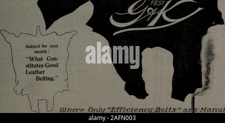 . Kanadische Forstindustrie Januar-Juni 1914. Stockfoto